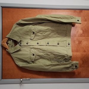 Levi's Customized Denim Trucker Jacket Size Large